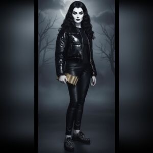 I. AM. GIA PU Vegan  Bomber Coat S